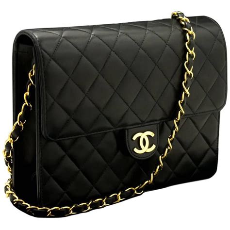 chanel black clutch purse|chanel clutch with chain price.